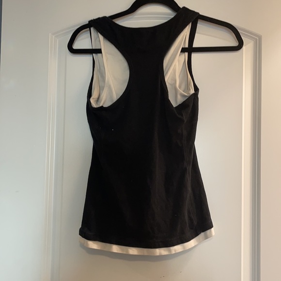 Gap Body black white small petite tank athletic or basic - Picture 2 of 2